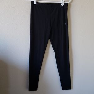 Oxylane Black Leggings Small Yoga Pant Active Gym